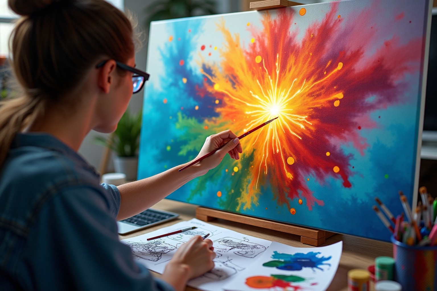 ##Title: Captivating Audiences Across Platforms: The Art of Creative Content Creation